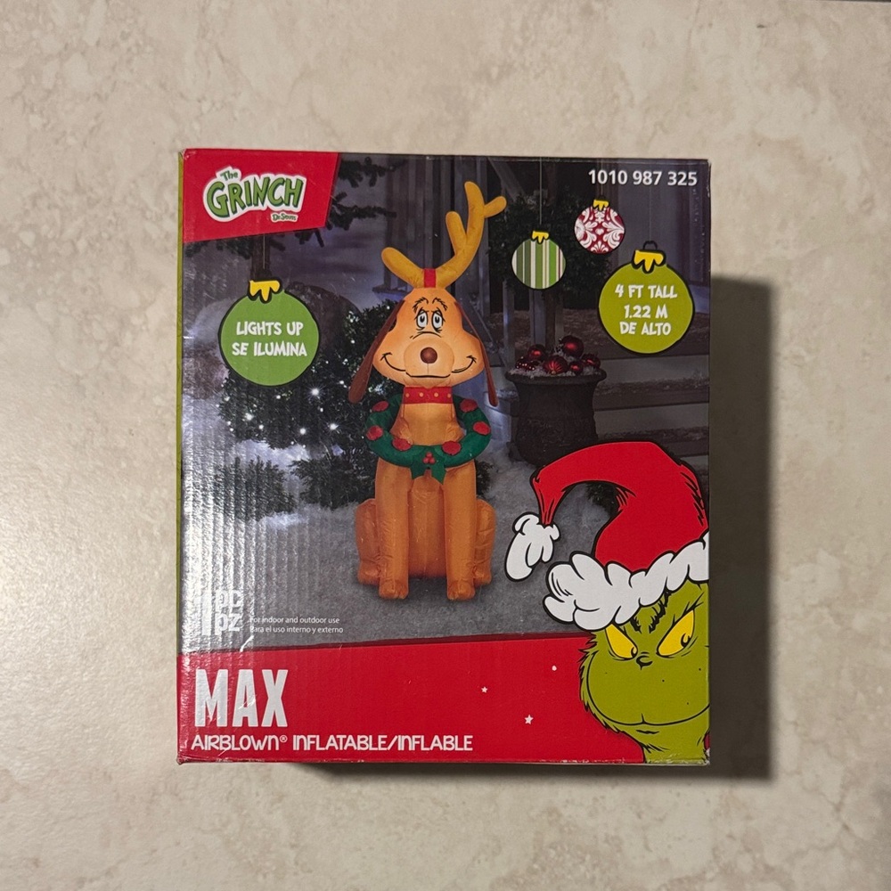 Max Airblown Inflatable Dog - Brown